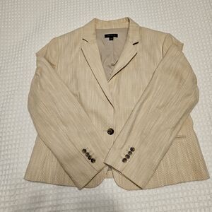 Ann Taylor Beige Blazer